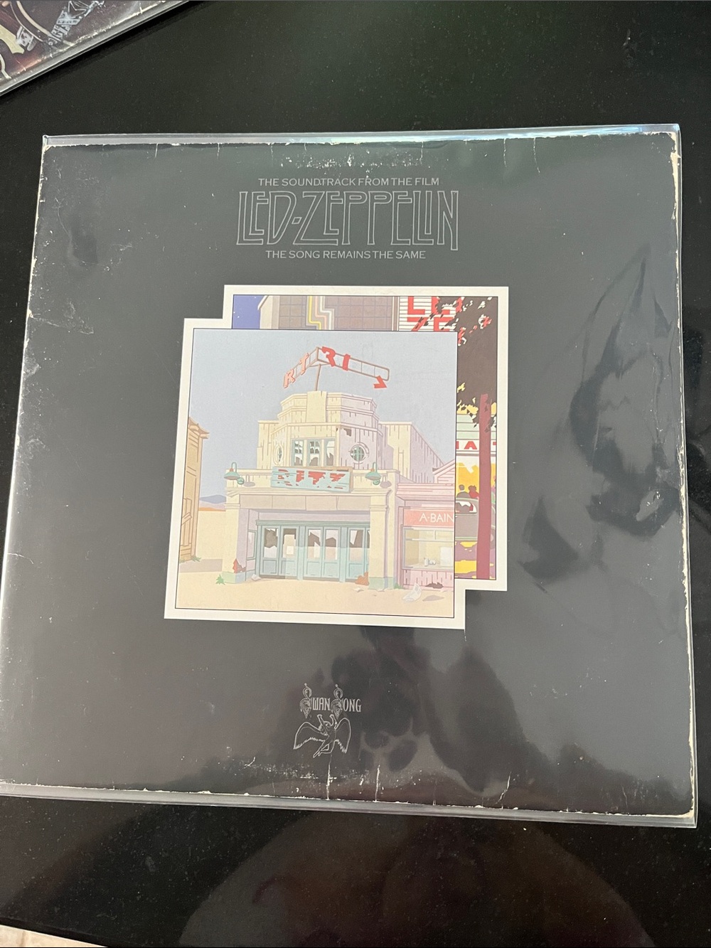 The Song Remains The Same Soundtrack - Black Vinyl Album 1973